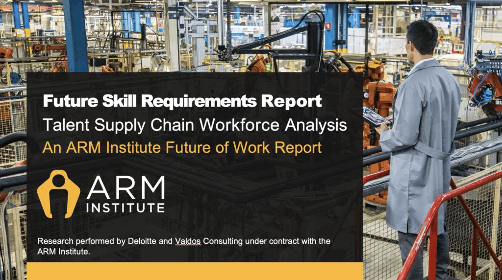 Coverpage for the future of work report
